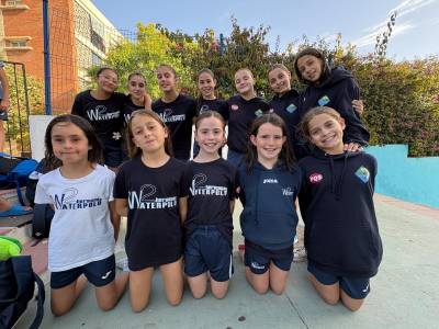 Doblete del Club Waterpolo Dos Hermanas PQS en la fase final de la Liga Andaluza alevín