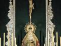 El altar de cultos mayores de la Hermandad,de Vera-cruz de Alcalá del Rio patrimonio, simbolismo y devoción en torno a los Sagrados Titulares