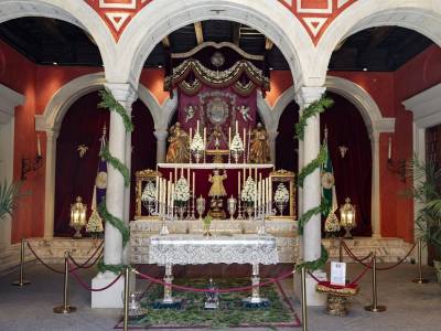 Altar de la Hermandad de la Macarena para el Corpus de Sevilla 2026