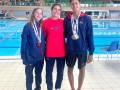 El Club Natación Sincro Sevilla guía a la selección al podio del Europeo infantil de Luxemburgo 