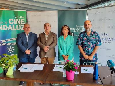 RTVA y Mancomunidad de Islantilla renuevan su convenio para promover el cine andaluz en el Festival "Cine Bajo La Luna"