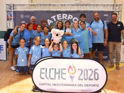 El Club Waterpolo Dos Hermanas PQS hace historia en los Campeonatos de España alevín