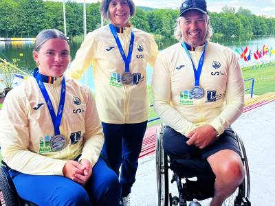 Platas para el Club Náutico en el Campeonato de Europa de maratón de piragüismo