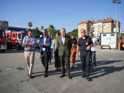 Sevilla impulsa la mayor renovación de sus parques de bomberos con una inversión de 1,5 millones de euros