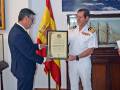 La Comandancia Naval de Sevilla acoge el nombramiento de Ateneísta de Honor al Comandante Naval en un emotivo acto de despedida