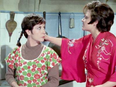 Lina Morgan y Arturo Fernández, en "La tonta del bote"