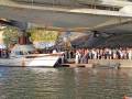 Sevilla honra su tradición marinera con la solemne procesión fluvial de la Virgen del Carmen de Calatrava 