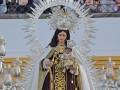 La Virgen del Carmen del Puente de Triana vuelve a surcar el Guadalquivir en una de las grandes estampas de la devoción marinera sevillana