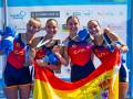Bronce mundialista sub23 para el remo andaluz en Duisburg 