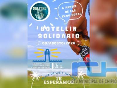 Este domingo llega al chiringuito Salitre el Botellín Solidario a beneficio de la asociación de Alzheimer y otras demencias de Chipiona