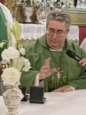La Hermandad de Jesús Nazareno de Alcalá del Río estrecha sus vínculos con la Vera-Cruz de Gerena ante la Coronación de María Santísima de la Sangre 