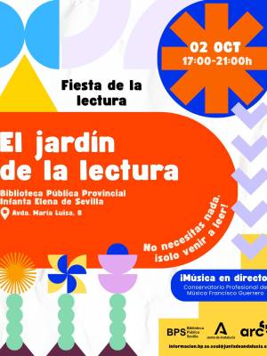 La Biblioteca Infanta Elena abre su jardín para una tarde de lectura libre con música en directo