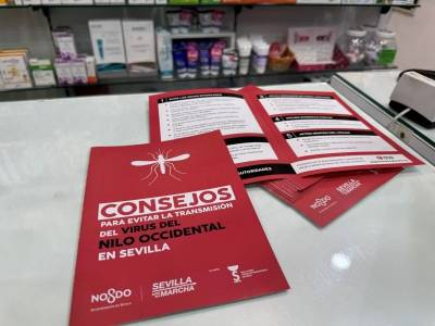 Sevilla refuerza la prevención frente al virus del Nilo con la colaboración de las farmacias