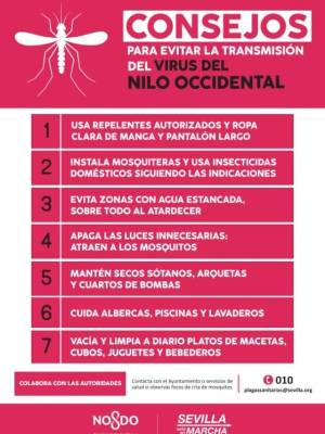  Sevilla refuerza la prevención frente al virus del Nilo con una nueva campaña informativa en las farmacias 