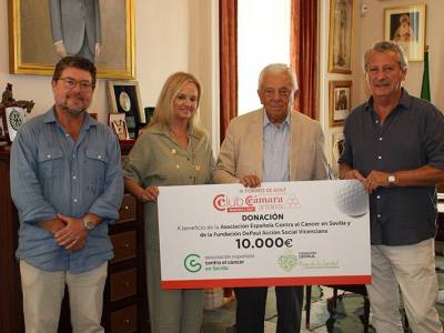 El Club Cámara Antares convierte el golf en compromiso social con una recaudación de 10.000 euros 
