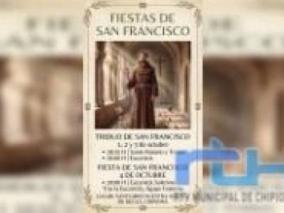 El Santuario de Nuestra Señora de Regla inicia hoy los cultos en honor a San Francisco de Asís