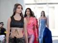 Desfile de MauMar Couture en el bloque de Málaga de Moda en SIMA 41, en la Real Fábrica de Artillería de Sevilla.