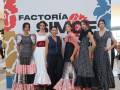 Modelos con diseños de moda flamenca en Factoría SIMOF by Lagoh.