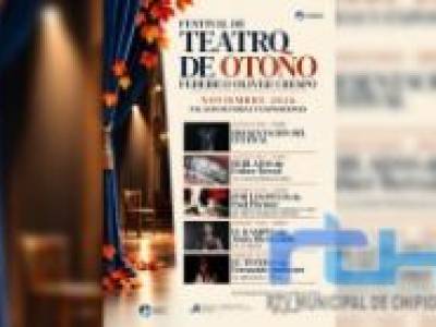 Chipiona celebrará en noviembre el Festival de Teatro de Otoño Federico Oliver Crespo con cuatro representaciones