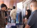 Estudiantes con representantes de empresas tecnológicas durante las jornadas.
