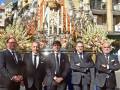 Sevilla acompaña a la Virgen de la Sierra en su tradicional salida procesional